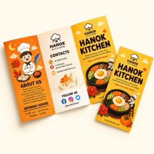 A4 Tri-Fold Brochure