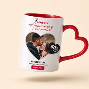 Heart Handle Mug