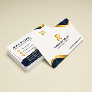 Rounded Corner Business Card