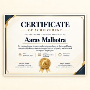 Standard Certificate