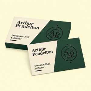 Spot UV Business Card