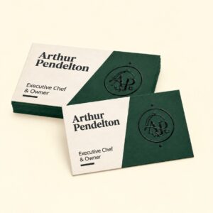 Spot UV Business Card