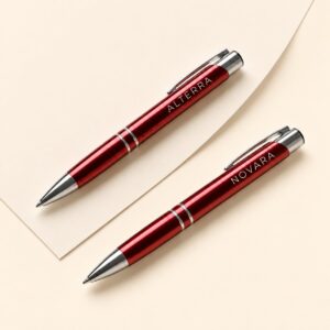Red Metal Pen