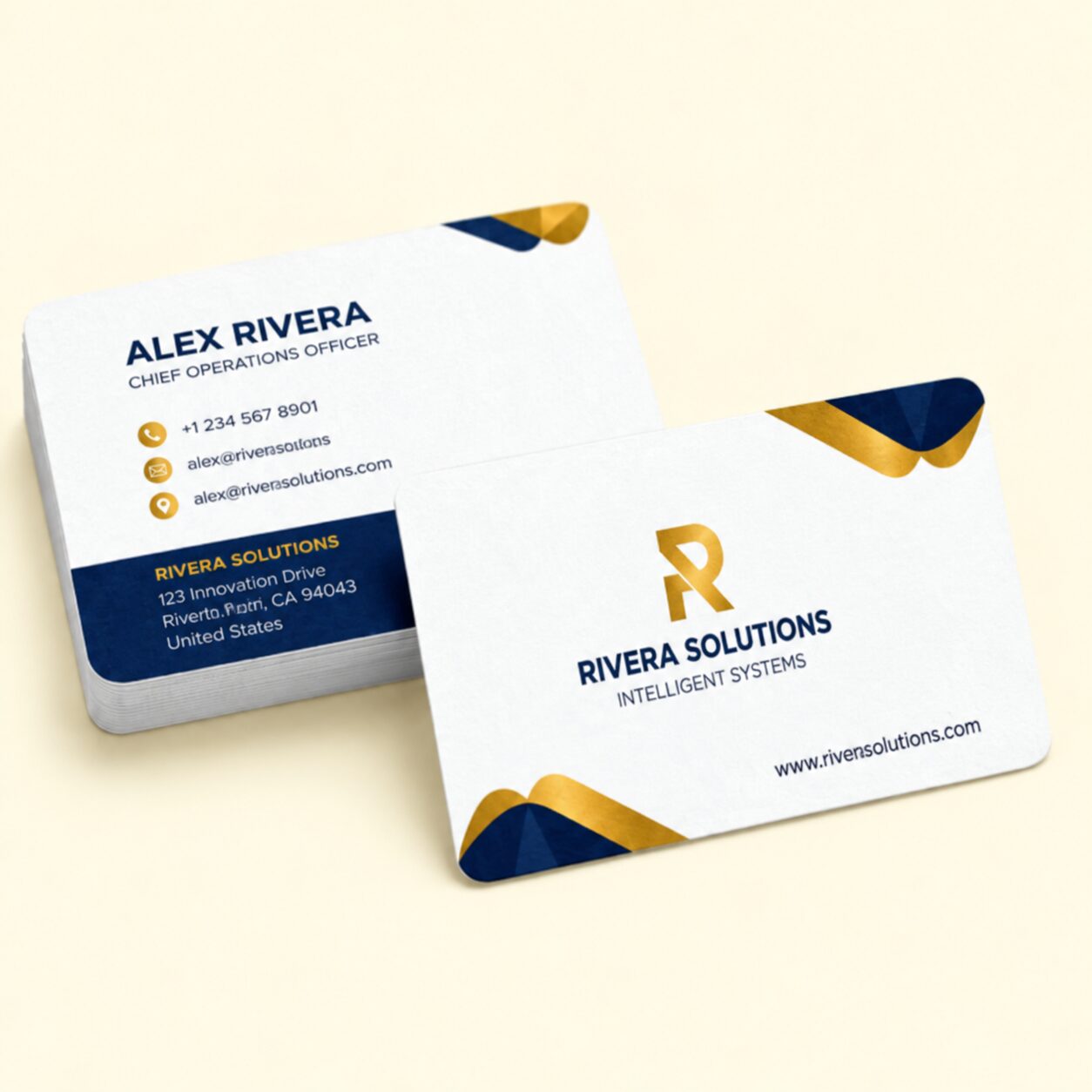 Rounded Corner Business Card - Image 2