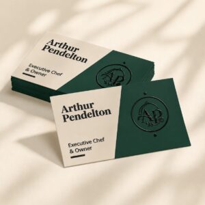 Spot UV Business Card