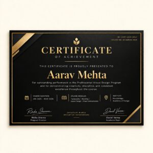 Premium Certificate