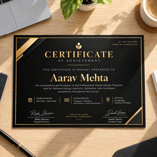 Premium Certificate
