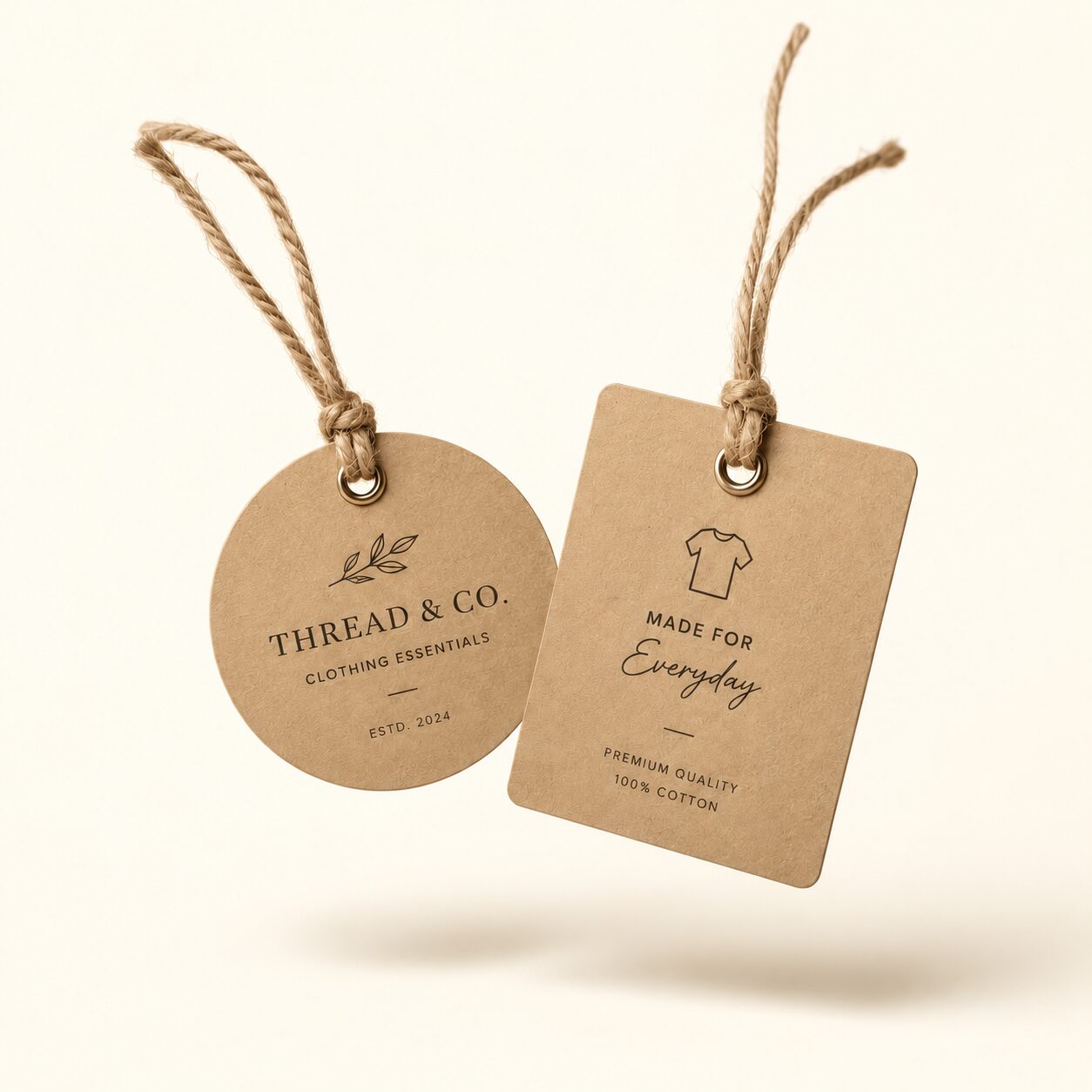 Natural Brown Tag - Image 2