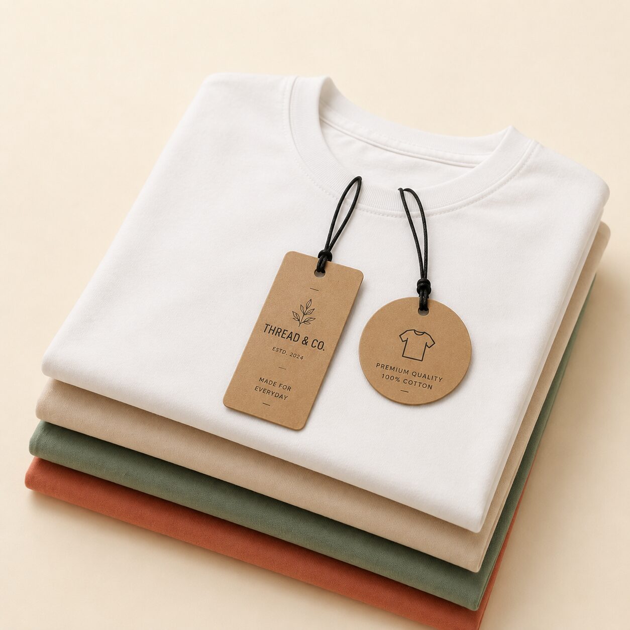 Natural Brown Tag