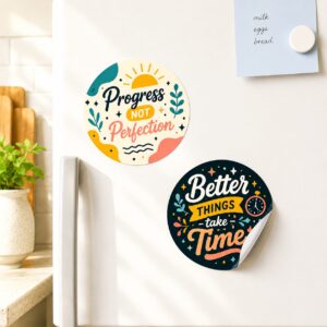 White Circle Sticker