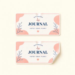 Non-Tearable Rectangle Sticker