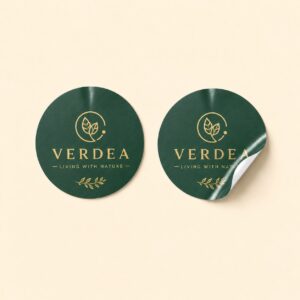Non-Tearable Circle Sticker