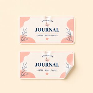 Non-Tearable Rectangle Sticker