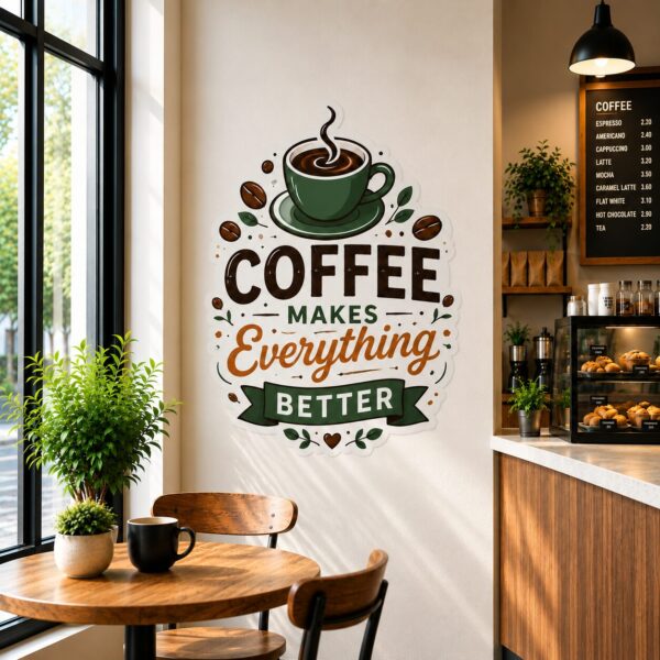 Custom Shape Vinyl Sticker