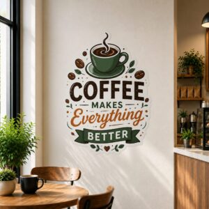 Custom Shape Vinyl Sticker