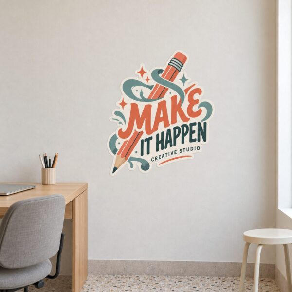 Custom Shape Vinyl Sticker