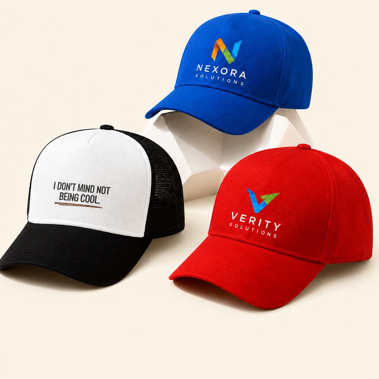 Printed Caps