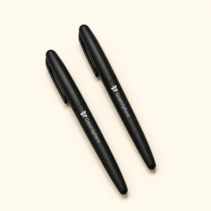 Matte Black Capped Pen