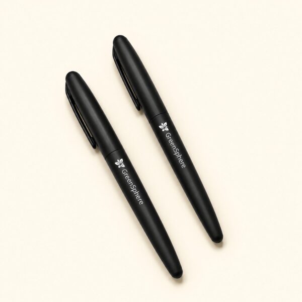 Matte Black Capped Pen