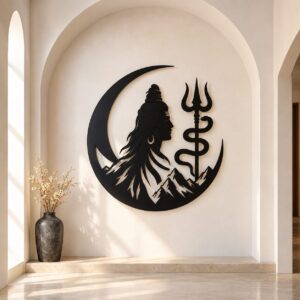 Trident Crescent Devotional Wall Art