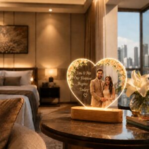 Heart Photo LED Lamp