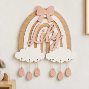 Personalized Kids Door Name Frame