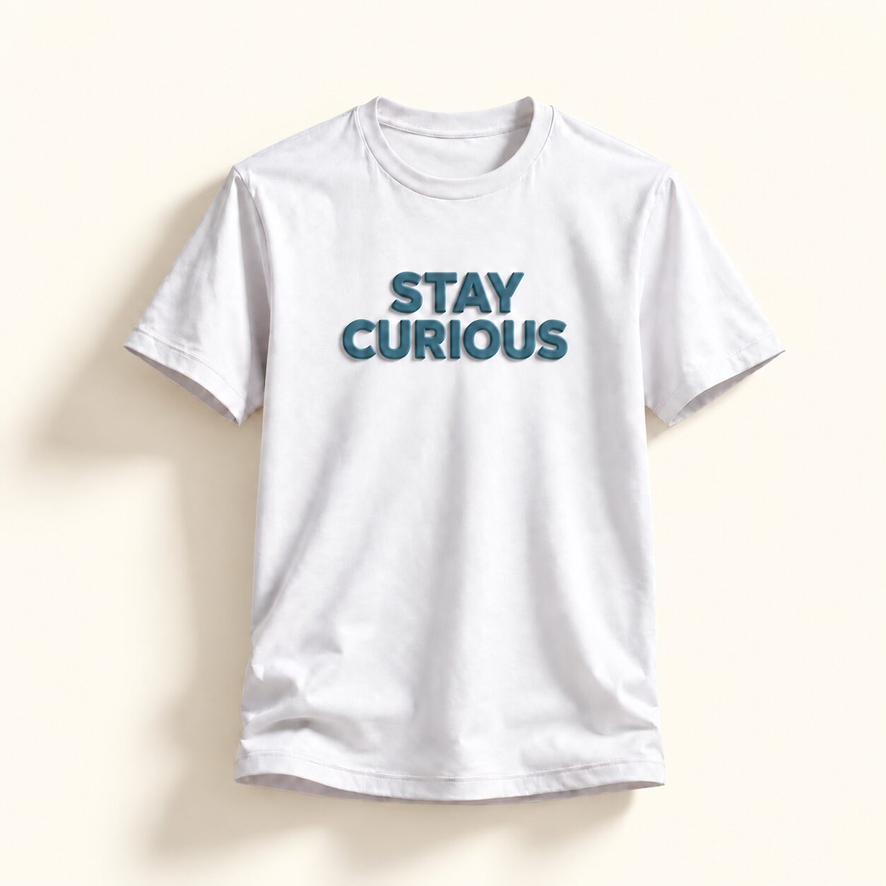 3D Embossed T-Shirt