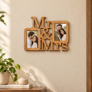 LOVE Letter Personalized Photo Wall Frame