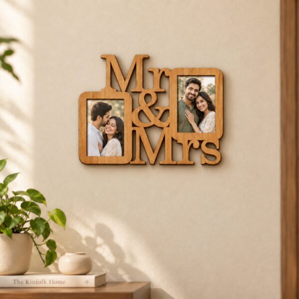 LOVE Letter Personalized Photo Wall Frame