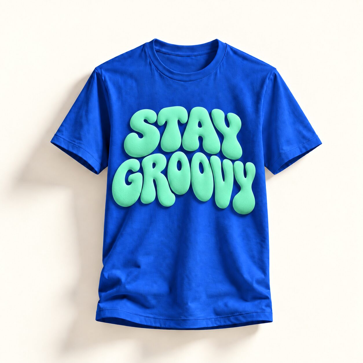 3D Puff Print T-Shirt