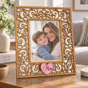 Ornate Single Photo Table Frame