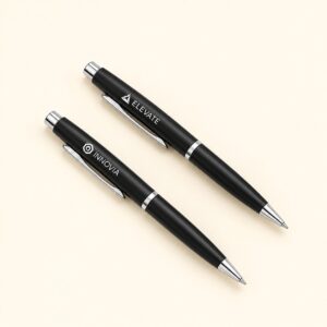 Black Corporate Metal Pen