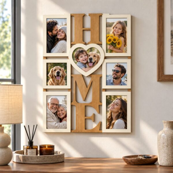 Gallery Style Family Photo Collage