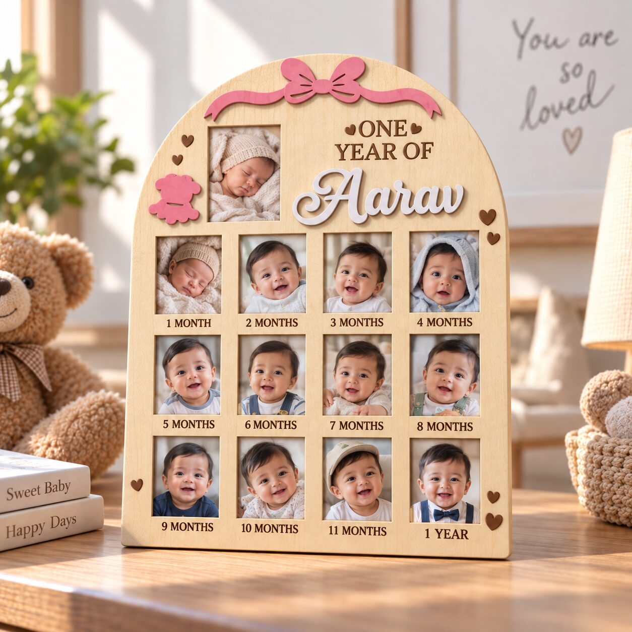 Baby Milestone Frames