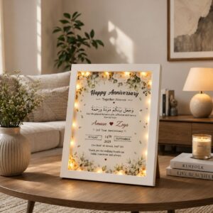 White LED Photo Frame