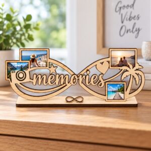 Infinity Love Forever Table Photo Frame