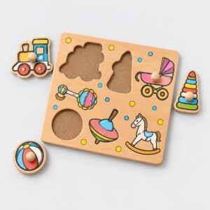 Kids Toys Wooden Matching Puzzle