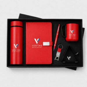 Executive 6-in-1 Red Corporate Gift Set